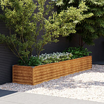 Istutuslaatikko 291x50x36 cm corten-teräs