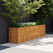 Istutuslaatikko 291x50x69 cm corten-teräs, Verkkokaupan poistotuote