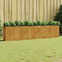 Istutuslaatikko 360x40x80 cm corten-teräs