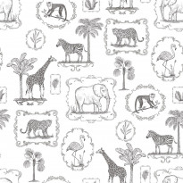Kuvatapetti Rebel Walls Animal Party, non-woven, mittatilaus