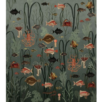 Kuvatapetti Rebel Walls Aquatic Life, Oxygen, non-woven, mittatilaus