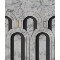 Kuvatapetti Rebel Walls Arch Deco Marble, non-woven, mittatilaus