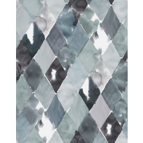 Kuvatapetti Rebel Walls Big Harlequin Breeze, non-woven, mittatilaus