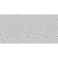 Kuvatapetti Rebel Walls Brick Wall White, non-woven, mittatilaus