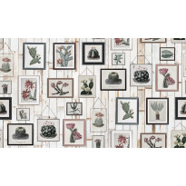 Kuvatapetti Rebel Walls Cactus Wall Art Faded, non-woven, mittatilaus