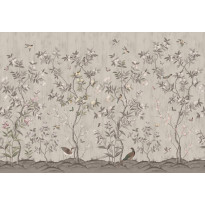 Kuvatapetti Rebel Walls Chinoiserie Chic Powder Beige, non-woven, mittatilaus