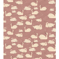Kuvatapetti Rebel Walls Cygne, Rose, non-woven, mittatilaus