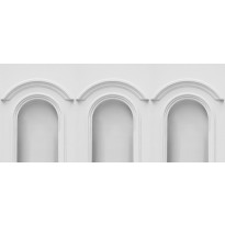 Kuvatapetti Rebel Walls Forest Vaults White, non-woven, mittatilaus