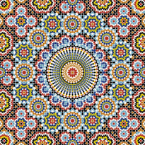 Kuvatapetti Rebel Walls Geometric Pattern, non-woven, mittatilaus