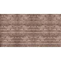Kuvatapetti Rebel Walls Horizontal Boards Brown, non-woven, mittatilaus