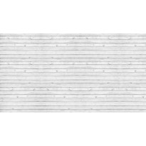 Kuvatapetti Rebel Walls Horizontal Boards White, non-woven, mittatilaus