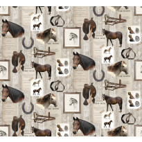 Kuvatapetti Rebel Walls Horse Mania, non-woven, mittatilaus