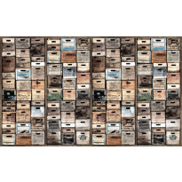 Kuvatapetti Rebel Walls Industriel Urban Farm L.A. Vintage, non-woven, mittatilaus