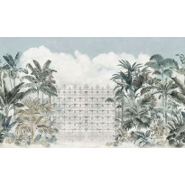 Kuvatapetti Rebel Walls Jaipur Sage, non-woven, mittatilaus
