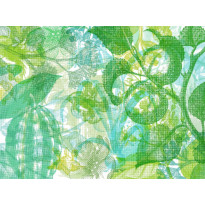 Kuvatapetti Rebel Walls Jelly Belly Plants Green, non-woven, mittatilaus