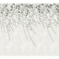 Kuvatapetti Rebel Walls Lush Foliage Sage Tint, non-woven, mittatilaus