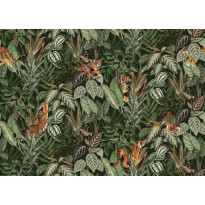 Kuvatapetti Rebel Walls Mischievous Tigers Lush, non-woven, mittatilaus