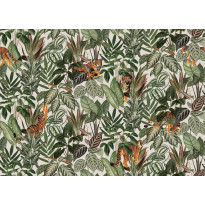 Kuvatapetti Rebel Walls Mischievous Tigers, non-woven, mittatilaus