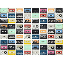 Kuvatapetti Rebel Walls Mixed Tape, non-woven, mittatilaus