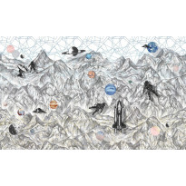 Kuvatapetti Rebel Walls Moon Rock, non-woven, mittatilaus