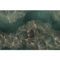 Kuvatapetti Rebel Walls Opulence Jade, non-woven, mittatilaus