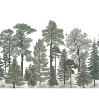Kuvatapetti Rebel Walls Scandinavian Bellewood Frost, non-woven, mittatilaus