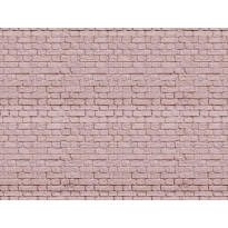 Kuvatapetti Rebel Walls Soft Bricks, Pink, non-woven, mittatilaus