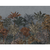 Kuvatapetti Rebel Walls Tropical Bellewood Night, non-woven, mittatilaus