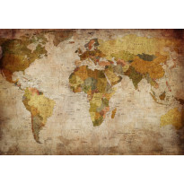 Kuvatapetti Rebel Walls World Map, non-woven, mittatilaus