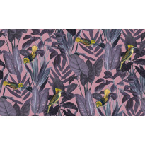 Kuvatapetti Rebel Walls Yellow Bird Dusk, non-woven, mittatilaus