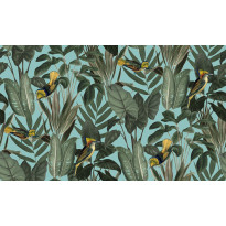 Kuvatapetti Rebel Walls Yellow Bird, non-woven, mittatilaus