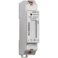 KWH-mittari Malmbergs 1-vaiheinen 230V 50A