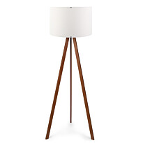 Lattiavalaisin Linento Lighting AYD-1528, valkoinen/ruskea