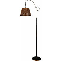 Lattiavalaisin Linento Lighting Cardone, musta/ruusukulta