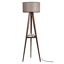 Lattiavalaisin Linento Lighting Sehbali 82, pähkinäpuu