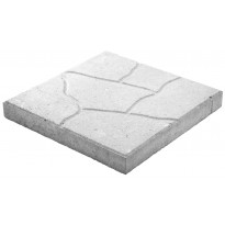 Kuviolaatta Lakka 305, harmaa 300x300x50mm