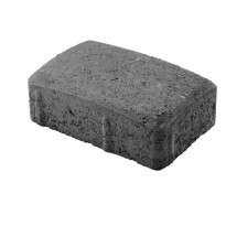 Mukulakivi Lakka 60mm, musta 180x120x60 /90x120x60mm