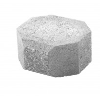 Lohkopäätykivi Lakka, harmaa 200x200x100mm