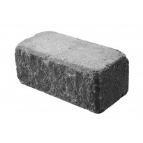 Antiikkimuurikivi Lakka lohko, musta 360x180x150mm