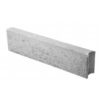Nurmikon reunakivi Lakka 600mm, harmaa 600x135x80mm