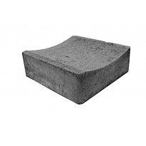 Kourulaatta Lakka 80/65mm, musta 240x240x80/65mm