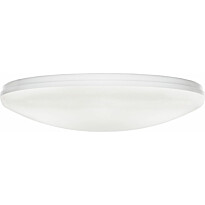LED-yleisvalo Airam Fenix Duo 350, ø350x76,2mm IP44 12W 830/840 1100lm 3000K/4000K RA PCO valkoinen