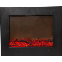 LED-koriste Star Trading Fireplace, 400x500x145mm, musta