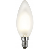 LED-kynttilälamppu Star Trading 350-11-1, Ø35x98mm, E14, huurrettu, 1.5W, 2700K, 150lm