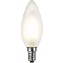 LED-kynttilälamppu Star Trading 350-11-1, Ø35x98mm, E14, huurrettu, 1.5W, 2700K, 150lm