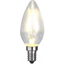 LED-kynttilälamppu Star Trading 352-07-1, Ø35x95mm, E14, kirkas, 1.5W, 2700K, 150lm