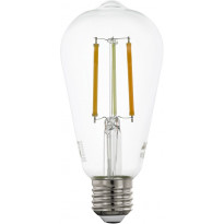 LED-Älylamppu Eglo connect.z, filamentti, E27, ST64, 806lm, 6W, 2265K, kirkas