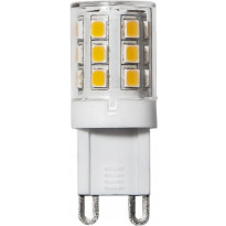 LED-lamppu Star Trading Halo-LED 344-04-1, Ø16x42mm, G9, 2.5W, 2700K, 290lm