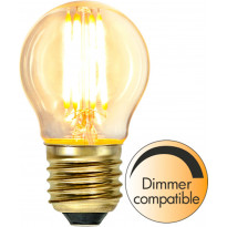 LED-lamppu Star Trading Soft Glow 353-16-1, Ø45x78mm, E27, kirkas, 4W, 2100K, 350lm