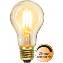 LED-lamppu Star Trading Soft Glow 353-22-1, Ø60x107mm, E27, kirkas, 4W, 2100K, 400lm